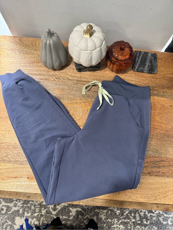 Figs Pants - Space Navy Zamora High-Waist Scrub pant joggers